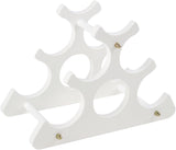 Countertop wooden rack - Compact and small rack - Tabletop organizer for 6 bottles of V1259-DP01-BO-582