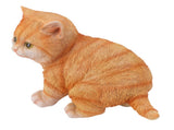 Outdoor Garden Decor Cat Statues Kitten Ornaments Gardening Decorations Gardening Kitten Sculpture V1294-YM0703-3111230093711