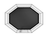 Dog Playpen, 8 Panels Foldable Metal Dog Exercise Pen with Bottom Pad, 24" H Pet Fence Puppy Crate V952-WXZZYDCWWLHS25D60V0