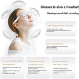 Ai Interpretation Smart Glasses, 164-Language Translation, Photochromic Lenses, Ai Chat & Hands-Free V1366-AZ2-W-10915