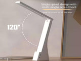 USB Rechargeable Foldable LED Desk Lamp Touch Control, 3-Color Temperature, Stepless Dimming, 120&deg V1107-CS-HYTD3600