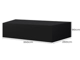 Marlow Outdoor Furniture Cover Garden Black 15cm OD1032-350-BK_NZ