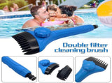 Pool and Spa Filter Cartridge Cleaner Wand Handheld Cartridge Filter Brush for Quick Cleaning V1366-AZ2-W-11884