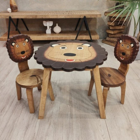 Lion Table Chairs Set V574-PLANET-TALI-CHLIX2