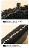Purple Premium Leather Mini Crossbody Phone Bag - Stylish Multi-Pocket Organizer for Women V888-ELOSUNG27834