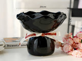 Handcrafted Minimalist Ceramic Vase - Artistic Home Decor Centerpiece V888-ELOSUNG35246