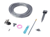 Garden Watering Misting System 82FT 4/7 PVC Hose Drip Irrigation Sprinkler Kit with Quick Connectors V1294-YM0901-3111250018511