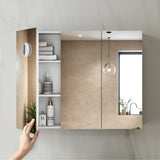 Levede Bathroom Mirror Cabinet 90CM BATH1008-90CM