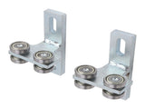 2PCS 4 Wheel Trolley Assemlly T Type Alloy Steel Bearing Trolley Assembly for 15/8in Taller Strut V1294-YM0706-3114230079011