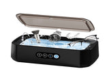 X81 Black Ultrasonic Jewelry & Eyeglass Deep Cleaner with Cloth - Touch Control & 3-Level V888-ELOSUNG45419