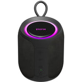 EFM Austin Mini Bluetooth Speaker with LED Colour Glow - Charcoal Black V578-EFBSAMUL909PBL