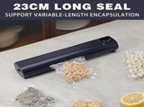 2-in-1 Food Vacuum Sealer With Cutter, Mini Portable Vacuum Sealer Machine Cordless Rechargeable V1366-AZ2-W-26893