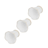3Pcs Fabric Lamp Shade E14 Clip On Wall Lamp Candle Chandelier Lampshade Interior Decoration White V1294-YM0901-3119210187411