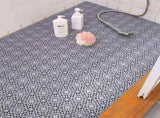 6 Pack Interlocking Non-Slip Tile Drainage Mat for Drain Pool Kitchen Deck Patio Boat Snowflake V1370-AZ4-06339