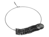 Hanging Wreath Bird Feeder Carbon Steel Large Capacity Portable Peanut Bird Feeder with Hanging Hook V1294-YM0901-3111240293211