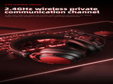AWEI AT36 TriMode Wireless Gaming Headset, LowLatency 2.4G Bluetoothblack V1300-AT36-BLACK