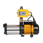 Giantz Garden Water Pump High Pressure 2500W Multi Stage Tank Rain Irrigation Yellow PUMP-ST5-25-OG-YEL