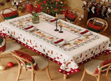 Christmas Waterproofcloth 140 x 200cm Festive Holiday Dining V888-ELOSUNG54204