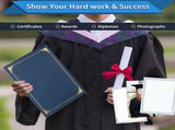 Certificate Holders, 50 Packs Diploma Holders, Certificate Covers with Gold Foil Border for Letter V1369-AZ3-W-11546