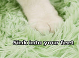 Dog Bed with Cover Cave, Orthopedic Dog Bed with Blanket, Pet Bed Cozy Cuddler Mat, Anti-Anxiety V1107-135-39354-GRN