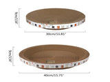 Round Scratch Board Replacement Anti-scratch Honeycomb Mesh Design Supplies for 30/40cm Scratch Pad V1192-AZ-W-23274