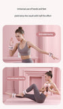 Pink Adjustable Weighted Leg & Wrist Sandbag Set 1kg Each for Fitness, Running, and Dance Training V888-ELOSUNG21061