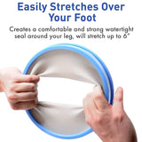 Waterproof Leg Cast Cover for Shower,Reusable Cast Cover for Foot , Watertight Foot Protector for V1369-AZ3-W-18927