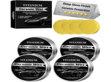 4PCS Titanium Ceramic Wax Cream Mirror Shine Car Scratch Repair Coating Paste, Polishing Paint V1192-AZ-W-22125