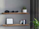 Levede 2Pcs Floating Shelves Wall Mounted Large BO1024-L