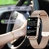Women's Smart Watch with Mesh Strap V1102-M-SHOE-32531-GRAY-13A23946