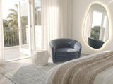 Interior Ave - Jewel Irregular LED Wall Mirror Backlit Statement Mirror V355-IA-SM-JEW-FRA