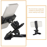 HOOWIFFY Guitar Phone Mount Metal Holder Black for Music Scores and Video Recording 2Pcs V1189-WXFWAL-20260326-02208