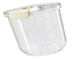 Rice Container Clear Rice Storage Bin Airtight Rice Bucket for Dry Food Grain Flour Soybean Kitchen V1294-YM0710-3118230263212