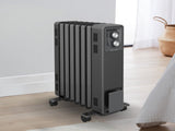 Dimplex Oil Free 1.5kW Column Heater w/ Thermostat in Black ECR15