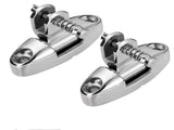 Boat Top Swivel Deck Hinge with Removable Pin, 180 Degree Adjustable,316 Stainless Steel, Marine Top V1192-AZ-W-3313