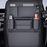 Car Seat Back Kick Protector Pad - Anti-Kick Mat for Rear Seat Protection - Universal Car Interior V1366-AZ2-W-11961