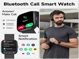 Smartwatch Voice Assistant Bluetooth Calling Health Monitoring Step Tracking Message Alerts/golden V1232-DHSB-IDW-003