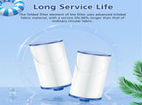 303279 Lifesmart Hot Tub Filter Compatible with AquaTerra Spa Filter Replaces, Filbur FC-2402, V1258-DP02-C-1055