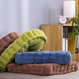 SOGA 2X Green Round Cushion Soft Leaning Plush Backrest Throw Seat Pillow Home Office Decor ROUNDCU99X2