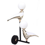 Modern Bird Wall Lamp Double Head Rotatable LED Wall Mounted Light for Living Room Bedroom Bedside V1294-YM0703-3119230065611