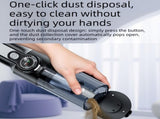 Silver and Orange Cordless Handheld Vacuum Cleaner 17000Pa High Suction Portable Rechargeable 5 in 1 V888-ELOSUNG53391