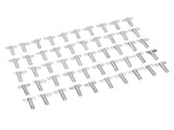 50Pcs Mobile Scaffolding Joint Connecter Point Bar Galvanized Scaffolding Locating Connecting Rod V1294-YM0703-3114230043311