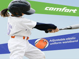 12 Pcs Baseball Belts Softball Belts Bulk for Adult and Youth Adjustable V1258-DP02-C-1373