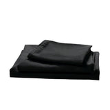 Microfiber Sheet Set 4 Piece Queen Black Deep Pocket Bed Sheets Soft Breathable Easy Care Bedding V63-957851