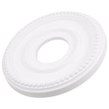 Stylish White PU Round Ceiling Medallion for Home Lighting Decor V1369-AZ3-W-09010