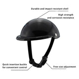 Size S Black Pet Helmet & Goggles Set - Adjustable Safety Gear for Dogs, UV Protection, Durable ABS V888-ELOSUNG17328
