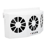 Car Exhaust Fan Solar Powered 3 Fans Ventilation Cooling Odor and Humidity Removal Auto Ventilator V1294-YM0901-3113240151011