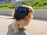 Protective Dog Goggles Full Face Mask with Breathable Muzzle for Medium to Large Dogs, Windproof V1341-ZY-DJ3SF8TE-BLACK