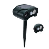 Solar Powered Animal Repeller Ultrasonic Mouse Repeller with 3 Gears Function for Outdoor Garden V1294-YM0710-3113210136411
