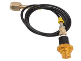 Soda Machine Hose Kit 1.5m Black Soda Hose with Gold Quick CO2 Tank Refill V1294-YM3113220267711-0421